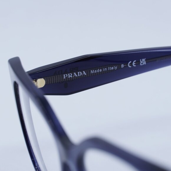 🕶️ New Prada PR18WV 08Q1O1 Eyeglasses - Blue Frame 54mm - Picture 7 of 9